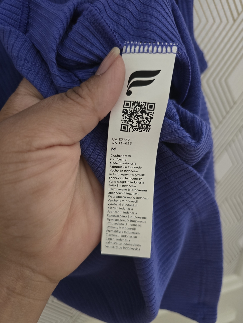 Fabletics Ribbed Tank Top - Picture 6 of 6
